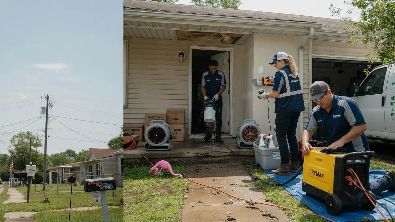 Storm Damage Water Removal in Paincourtville, LA near me